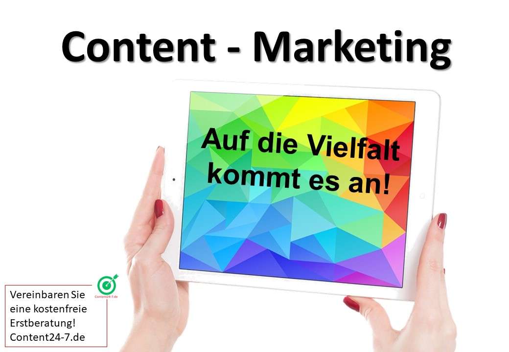 Welche Formen von Content gibt es?